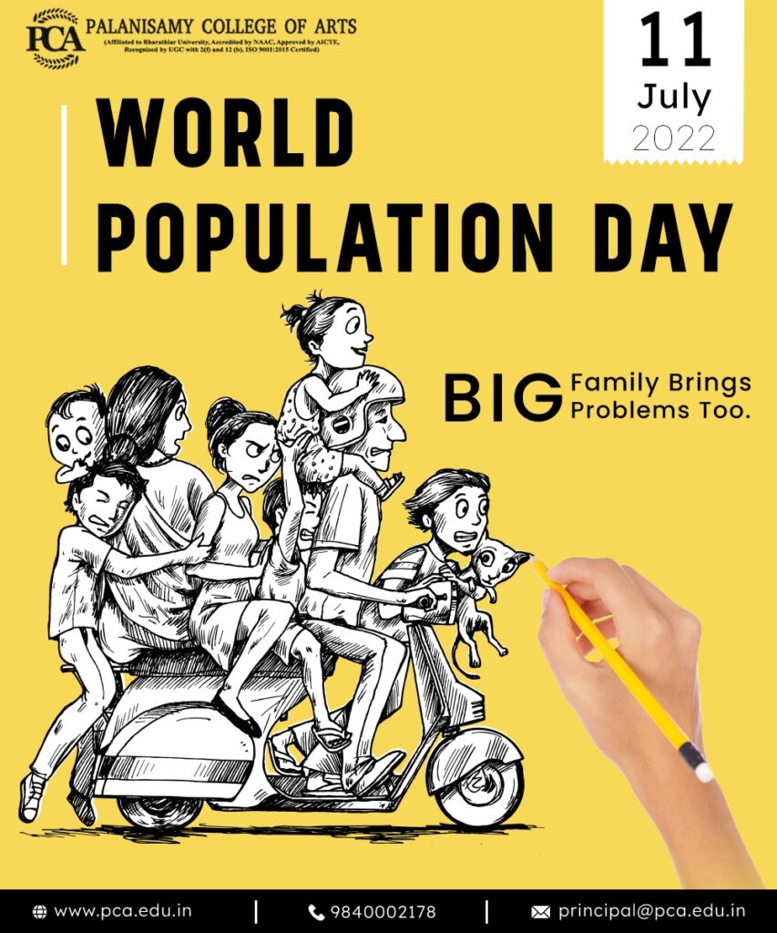 World Population Day Palanisamy College Of Arts