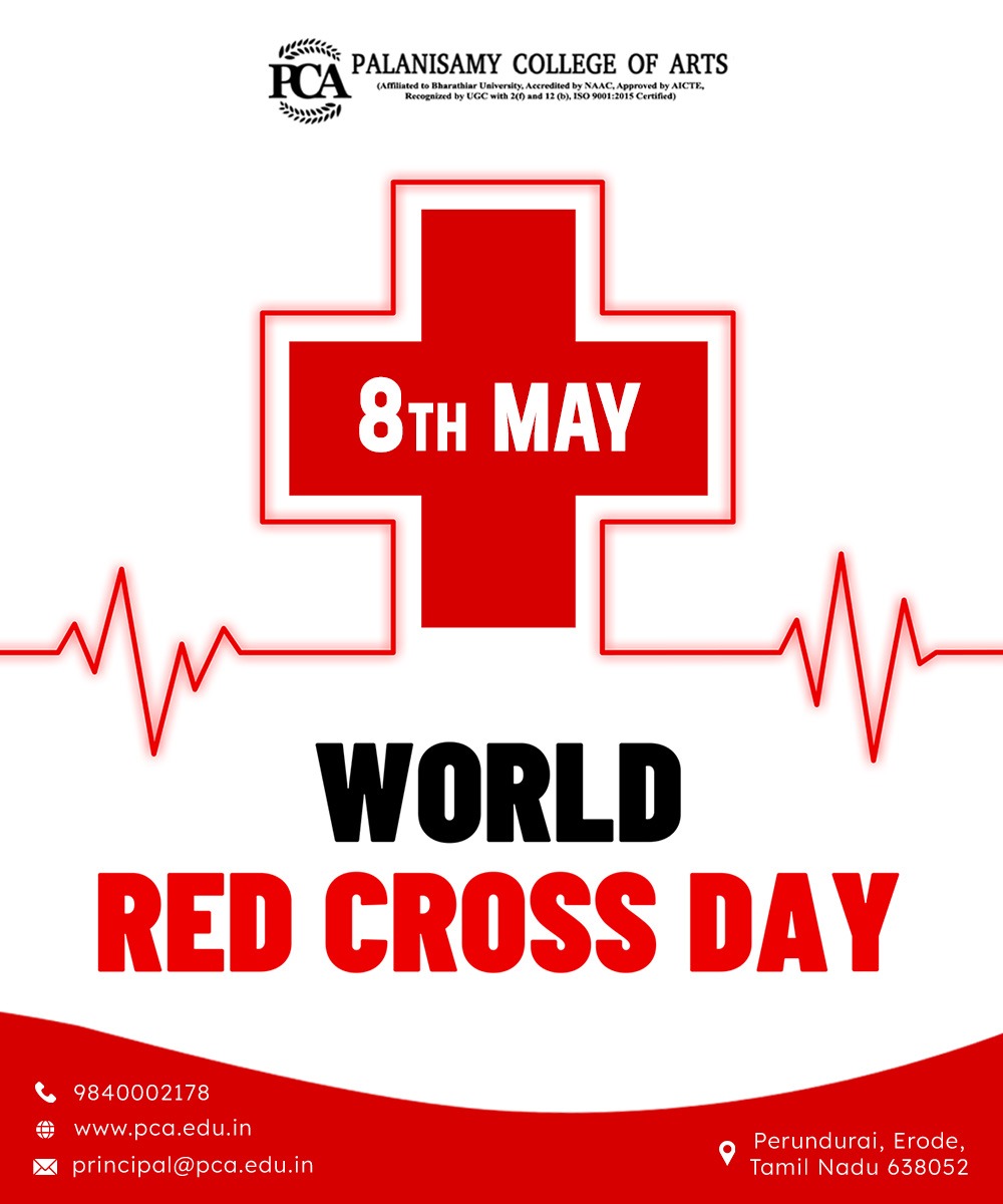 World Red Cross Day - Palanisamy College Of Arts